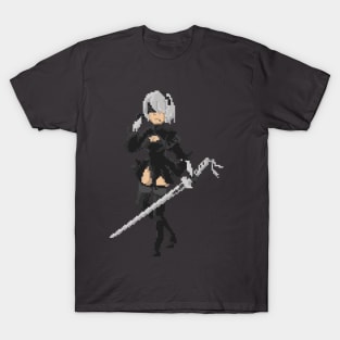 Nier Automata - A Pixel Future T-Shirt